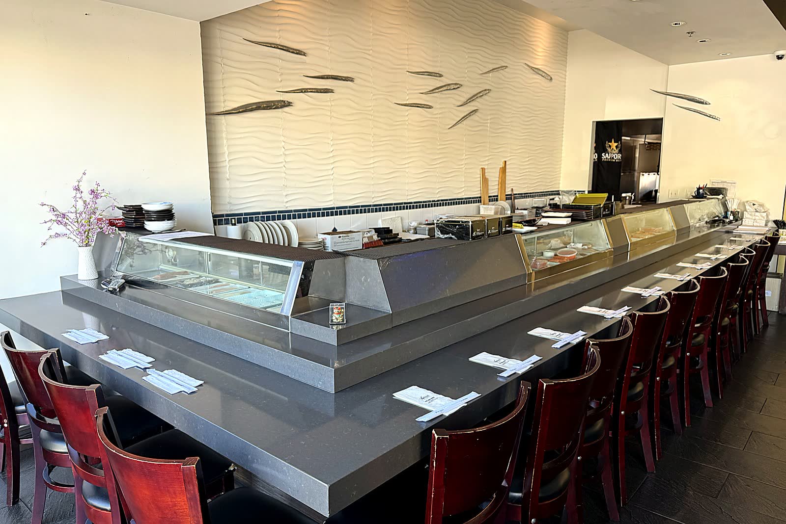 The Mahina sushi bar