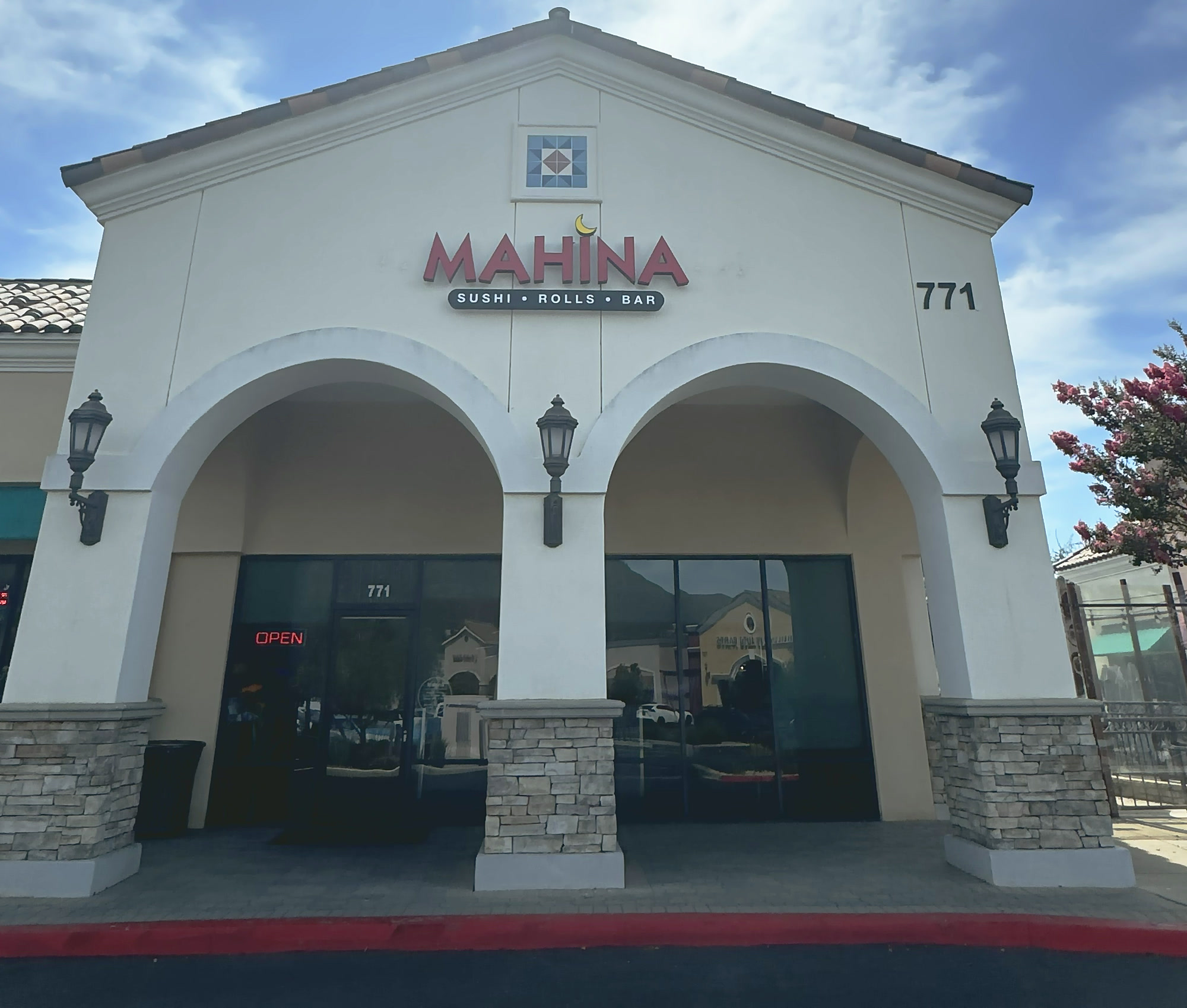 Mahina Sushi storefront — 771 Wendy Dr., Newbury Park